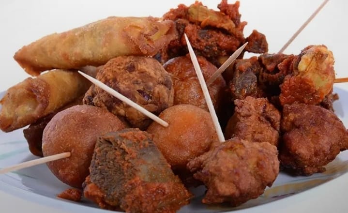 Bolu Small Chops fried small chops platter